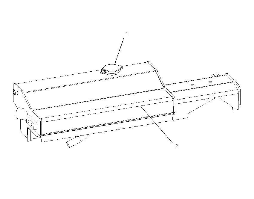 TANK GP-RADIATOR TOP 1885148 CAT