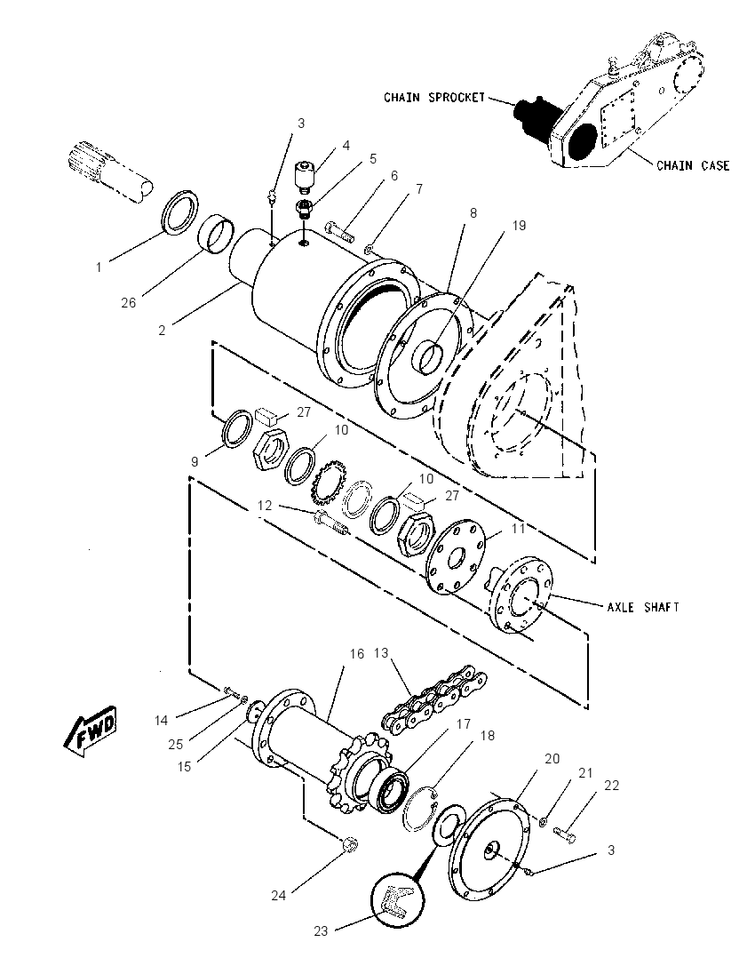 DRIVE GP-CHAIN 1220560 CAT