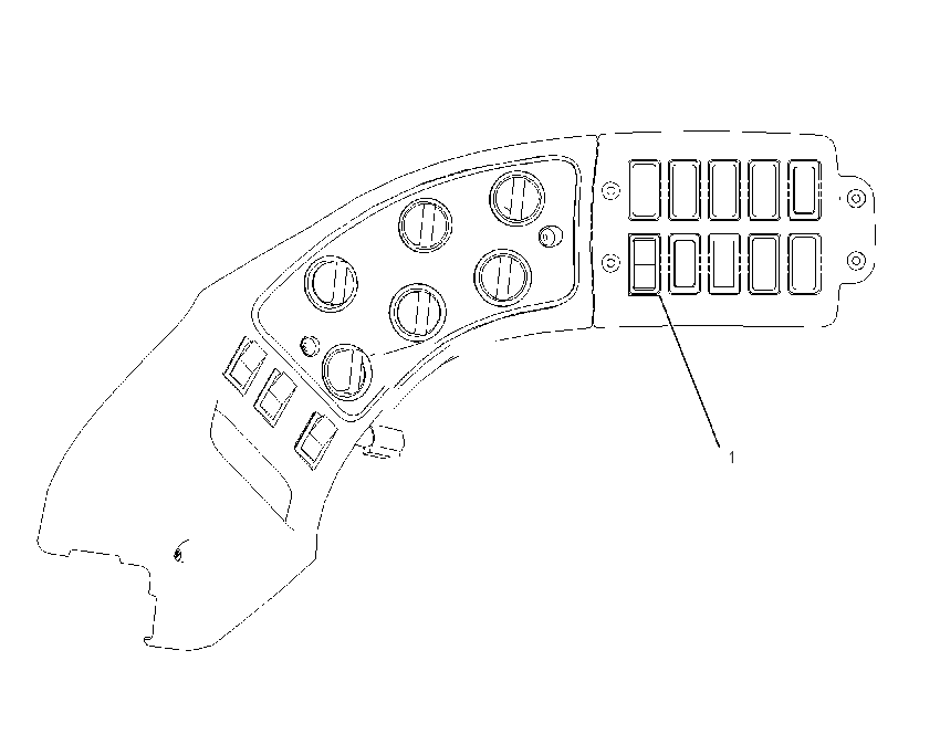 SWITCH GP-RIDE CONTROL 1974147 CAT
