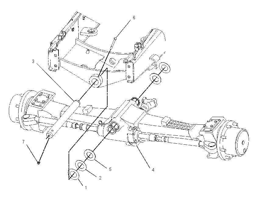 AXLE GP-DRIVE & STEERING 1863462 CAT