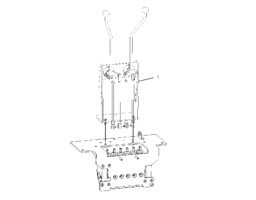 CONVERSION GP-HYD HAND CONTROL 1641410 CAT