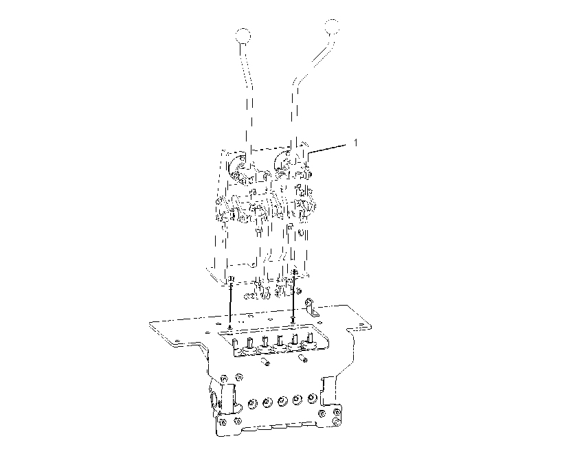 CONVERSION GP-HYD HAND CONTROL 1641430 CAT