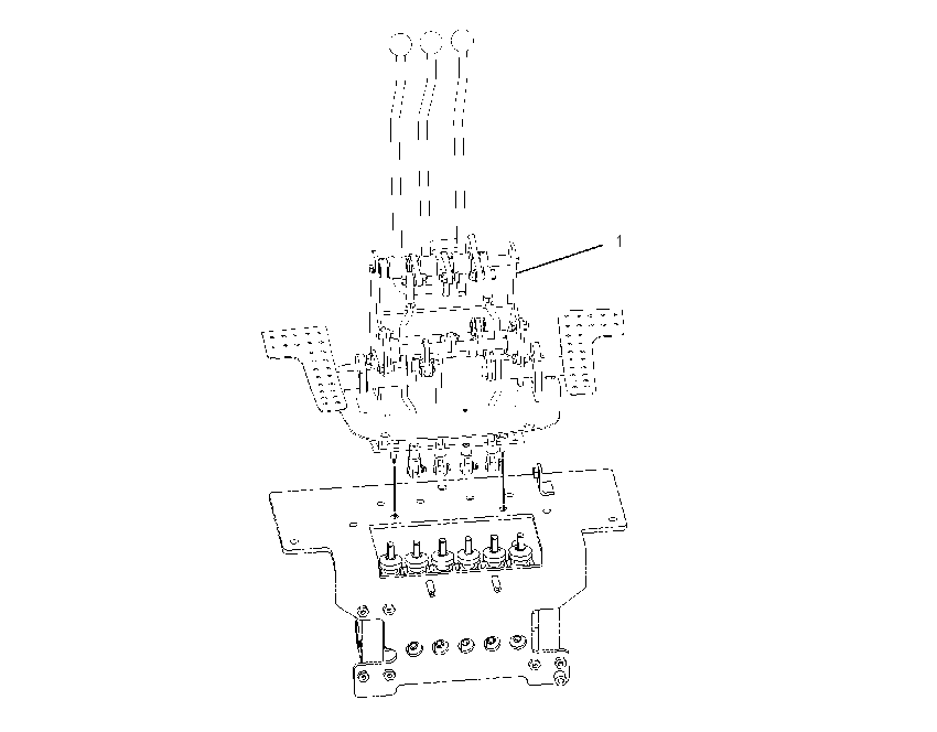 CONVERSION GP-HYD HAND CONTROL 1641510 CAT
