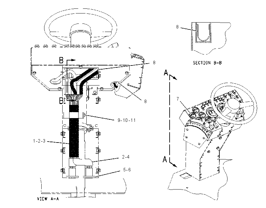 WIRING GP-INSTR & IGNITION 1245856 CAT