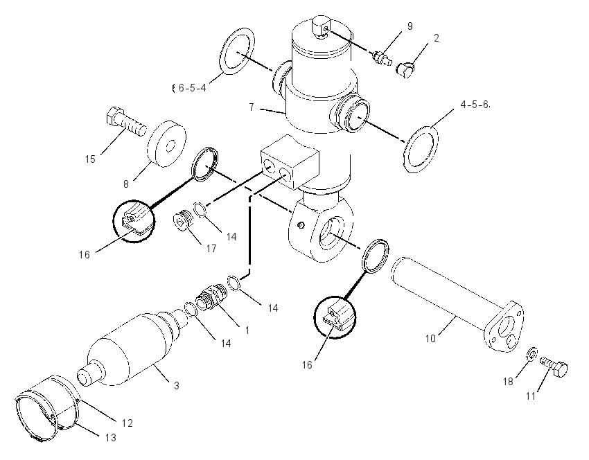 CYLINDER & MTG GP-SUSPENSION 1243847 CAT