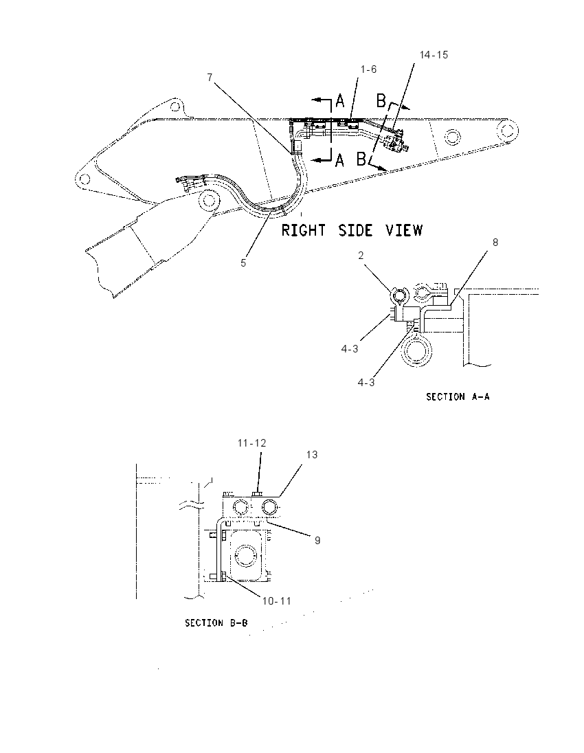 LINES GP-STICK DRAIN 1795305 CAT