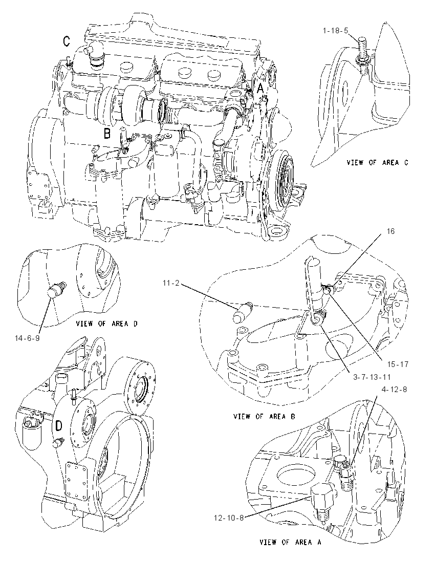 SENSOR GP-ENGINE ELECTRONIC 1311668 CAT