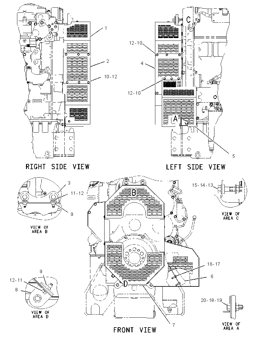 GUARD GP-PULLEY 1992936 CAT