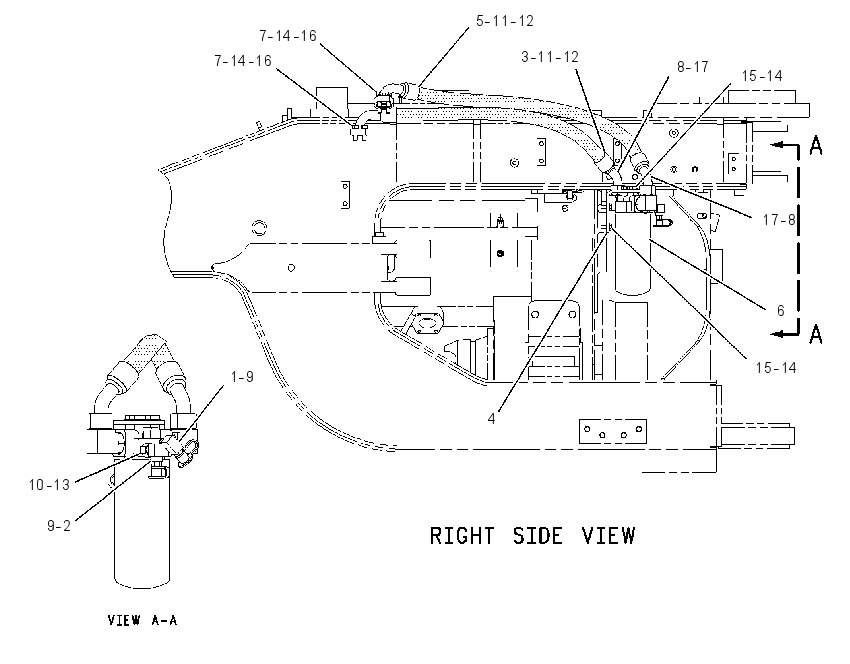 FILTER & LINES GP-TRANSMISSION 1994392 CAT