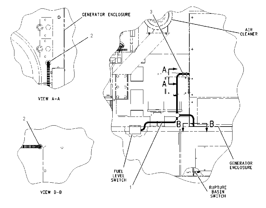 Проводка датчиков 1991238 CAT