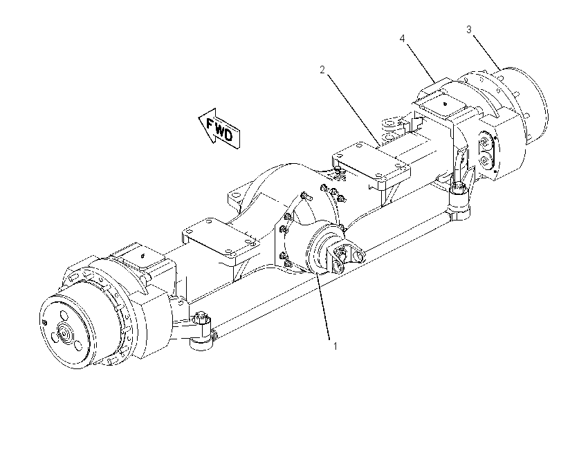 AXLE GP-STEERING 2002388 CAT