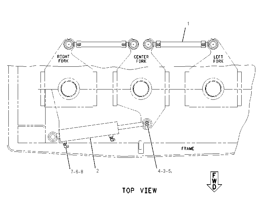 CYLINDER & TIE ROD GP-STEERING 2020344 CAT