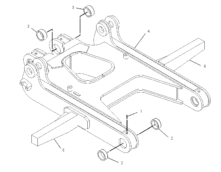 FRAME & BEARING AS 2014848 CAT