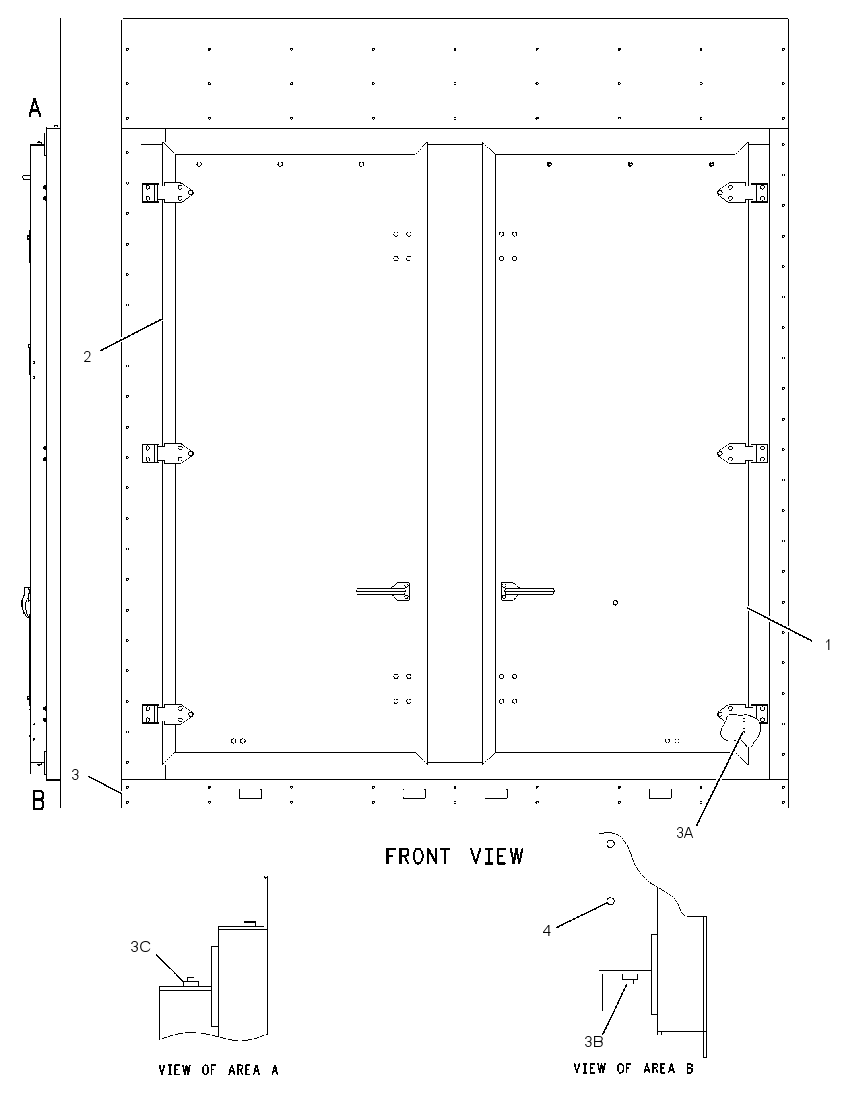 DOOR AS 1695821 CAT