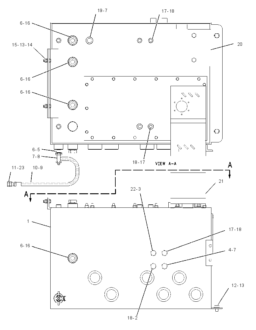 Бак гидравлический 1048677 CAT