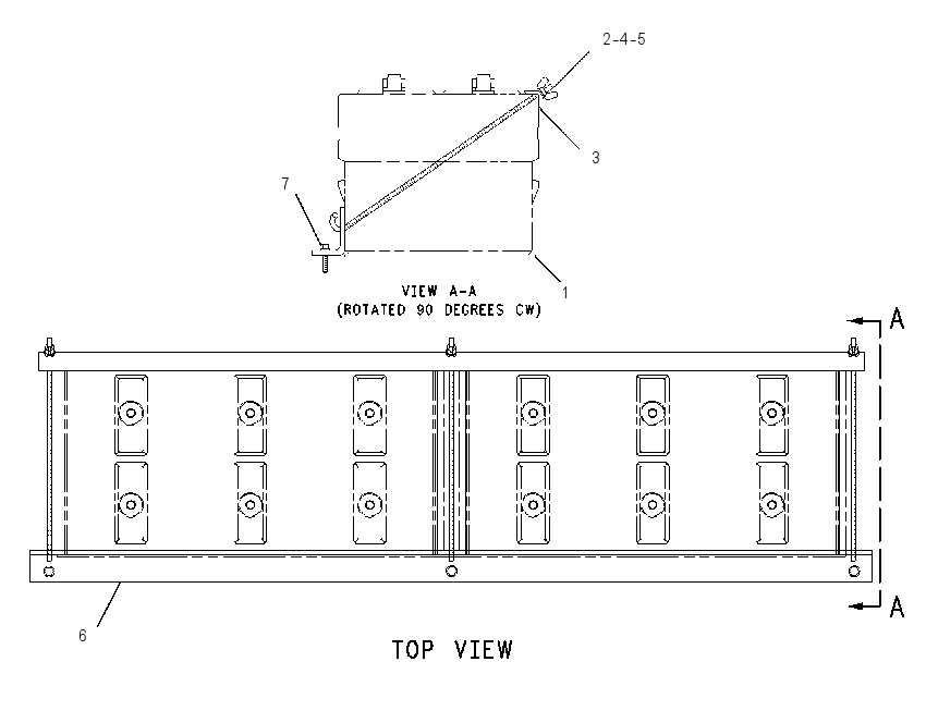MOUNTING GP-BATTERY 1384554 CAT