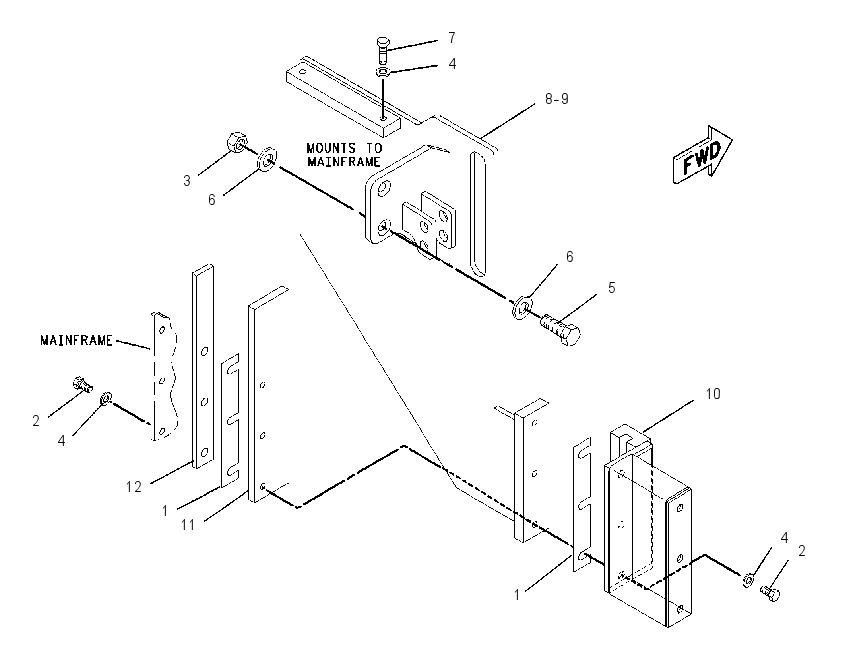 EXTENSION GP-MAIN FRAME 1169510 CAT
