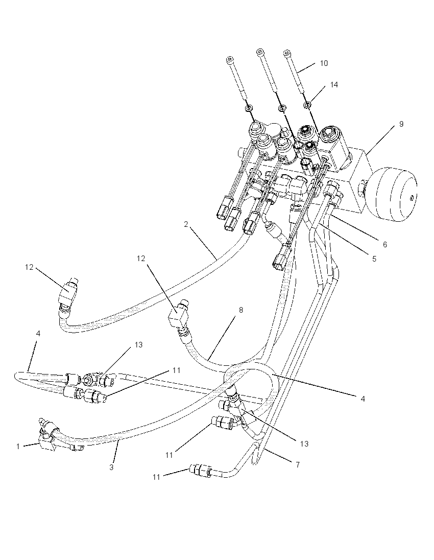 VALVE & MTG GP-INTERLOCK 1428678 CAT
