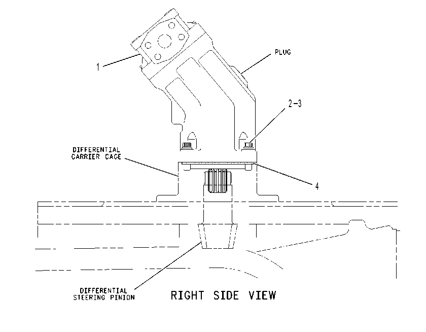 MOTOR & MOUNTING GP 1308448 CAT