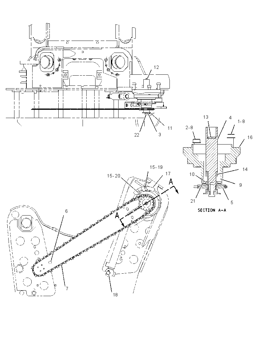 SAW GP-CHAIN 1878459 CAT