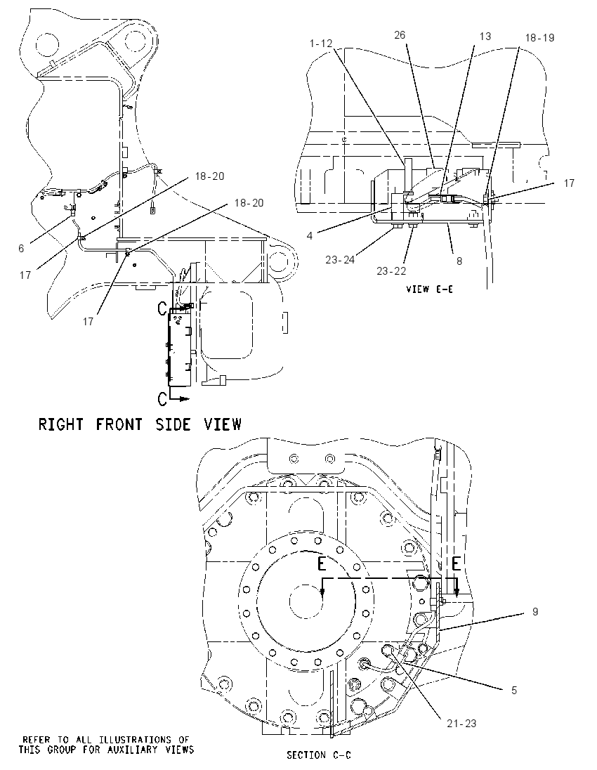 WIRING GP-AXLE OIL COOLER 1741569 CAT