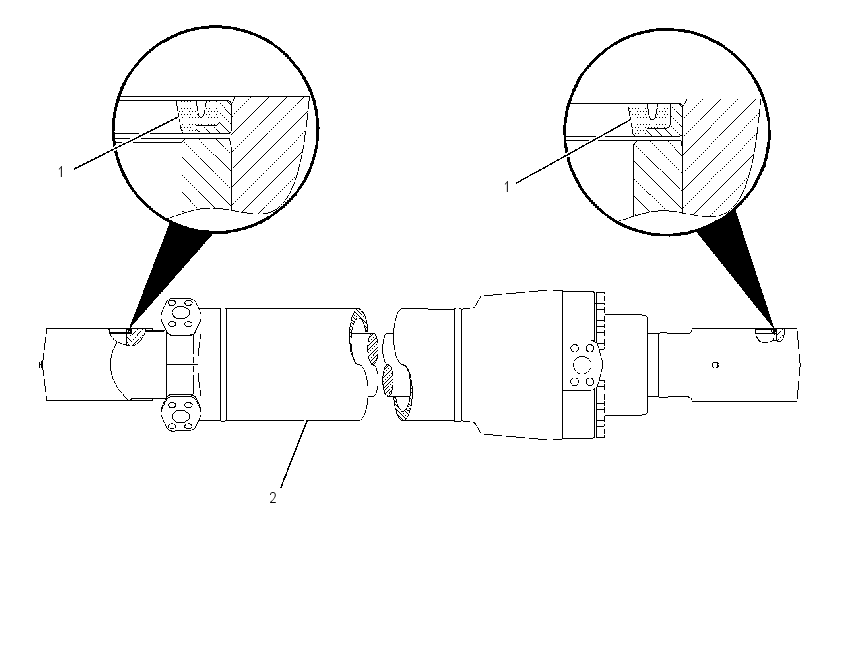 CYLINDER & SEAL GP-HYDRAULIC 1559070 CAT