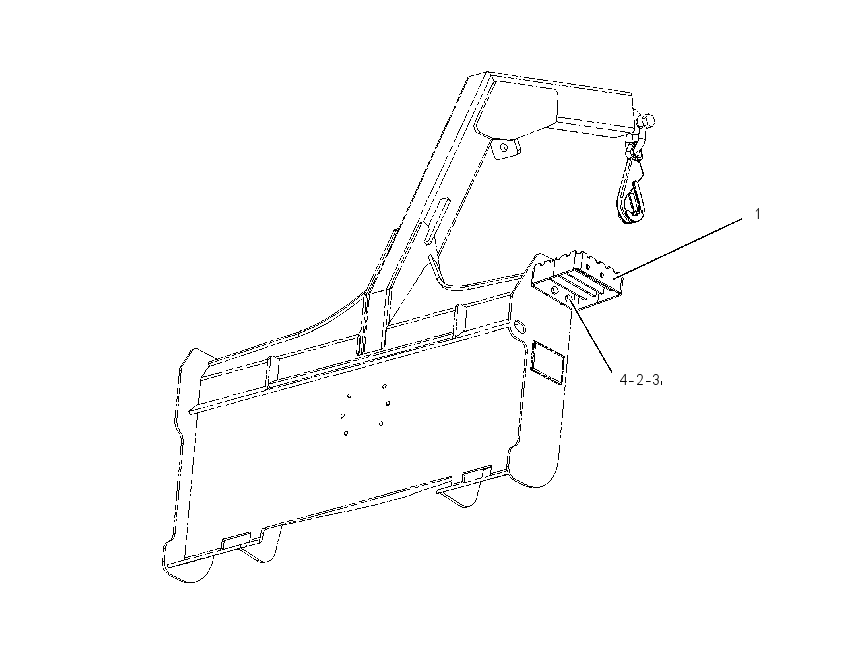 STEP GP-MATERIAL HANDLING ARM 1887733 CAT