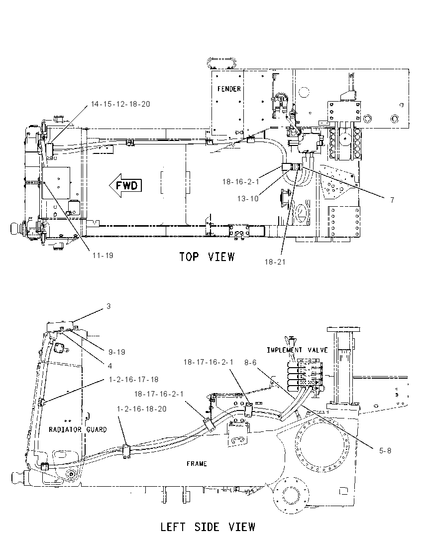 LINES GP-BULLDOZER MANIFOLD 1577324 CAT