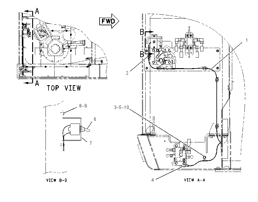 WIRING GP-COUNTERWEIGHT 1706854 CAT