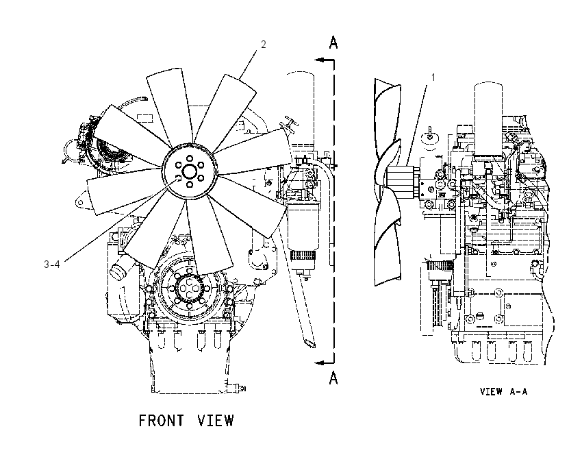 FAN GP 1928584 CAT