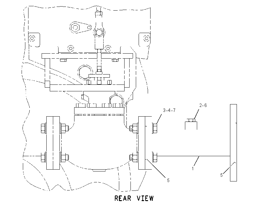 CONNECTION GP-GAS INLET 1242169 CAT