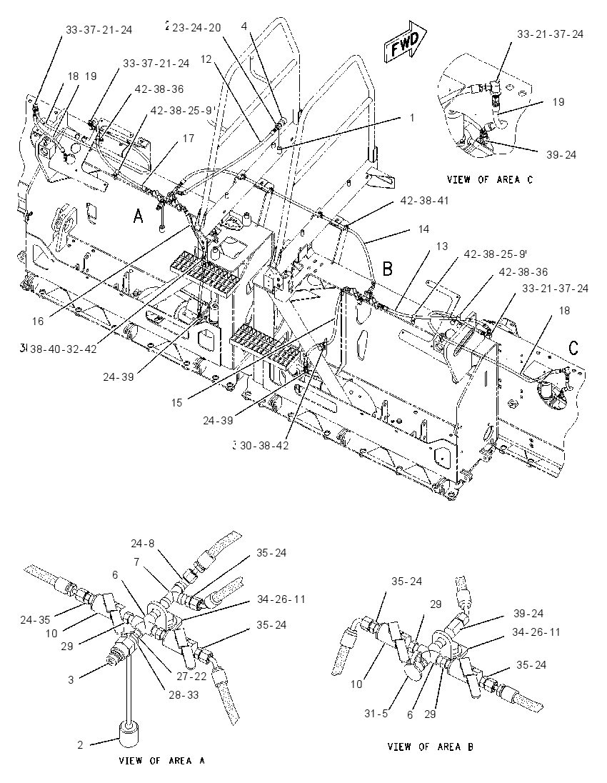 LINES GP-BURNER 1975282 CAT
