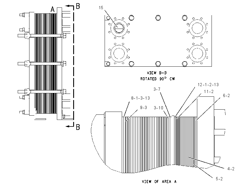 HEAT EXCHANGER 1849960 CAT