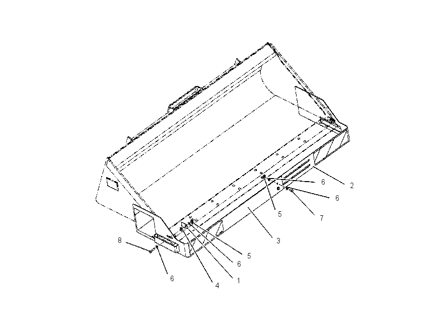 KIT-ROADING PLATE & MOUNTING 1779152 CAT