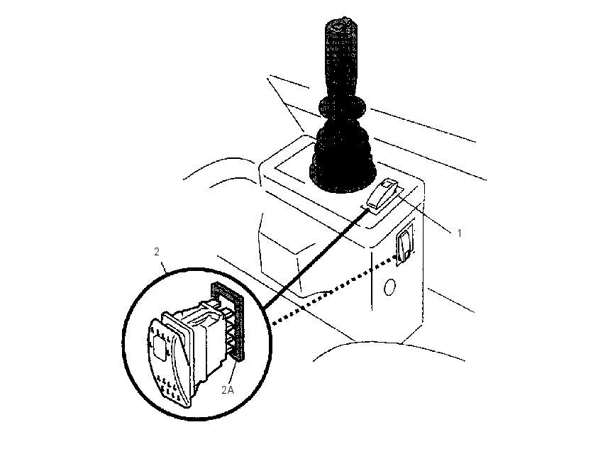 SWITCH GP-FRAME LEVELING 1215435 CAT