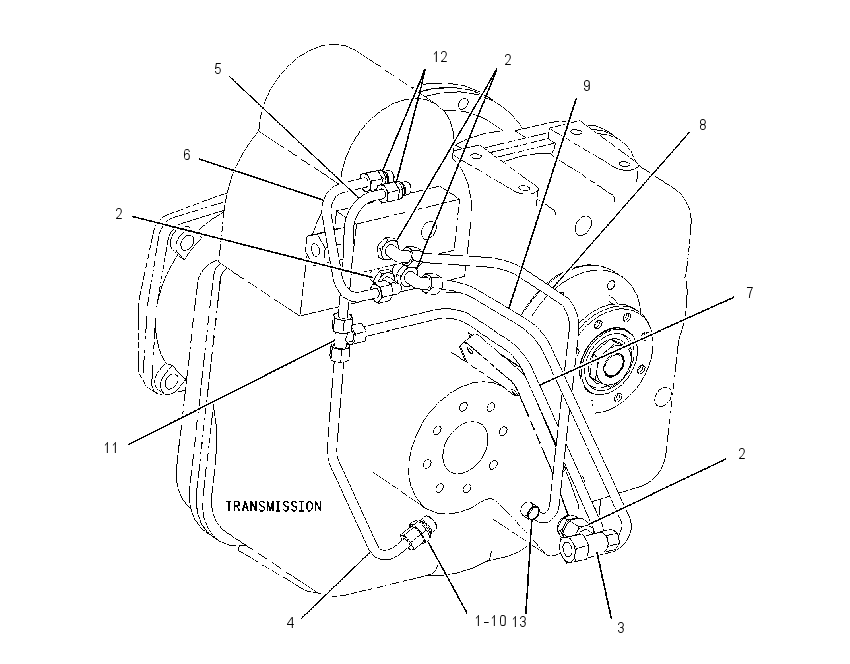 LINES GP-TRANSMISSION 1975009 CAT