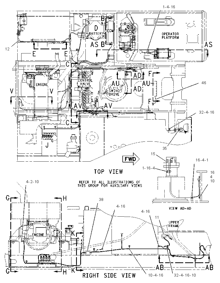 Аккумулятор с проводкой 1894994 CAT