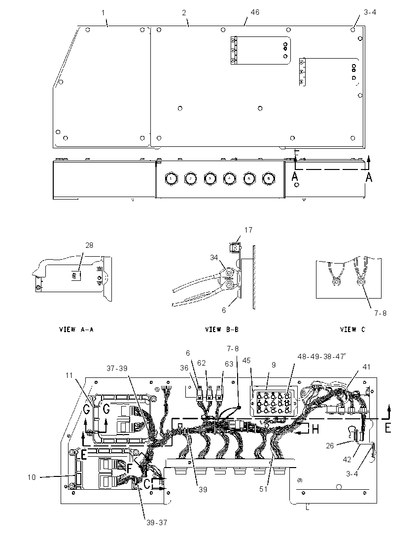 WIRING GP-ELECTRONICS BAY 2031603 CAT