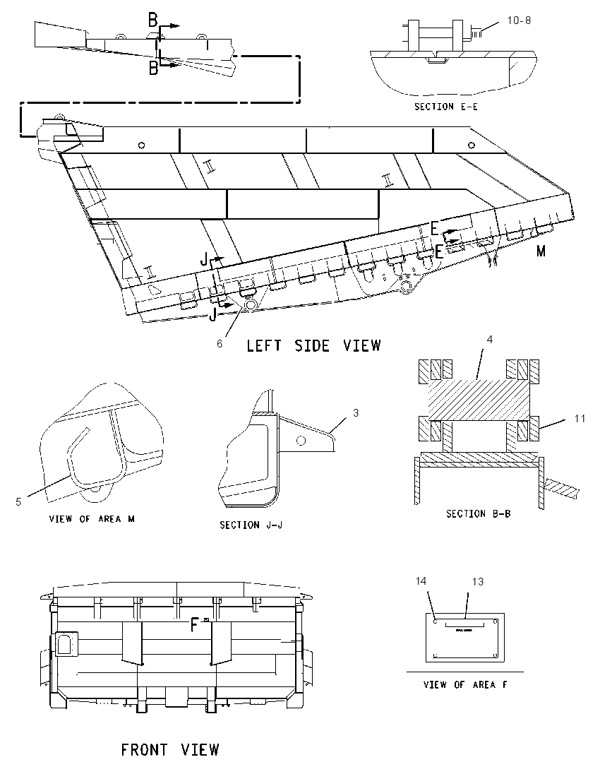 BODY & CANOPY AS 1465630 CAT