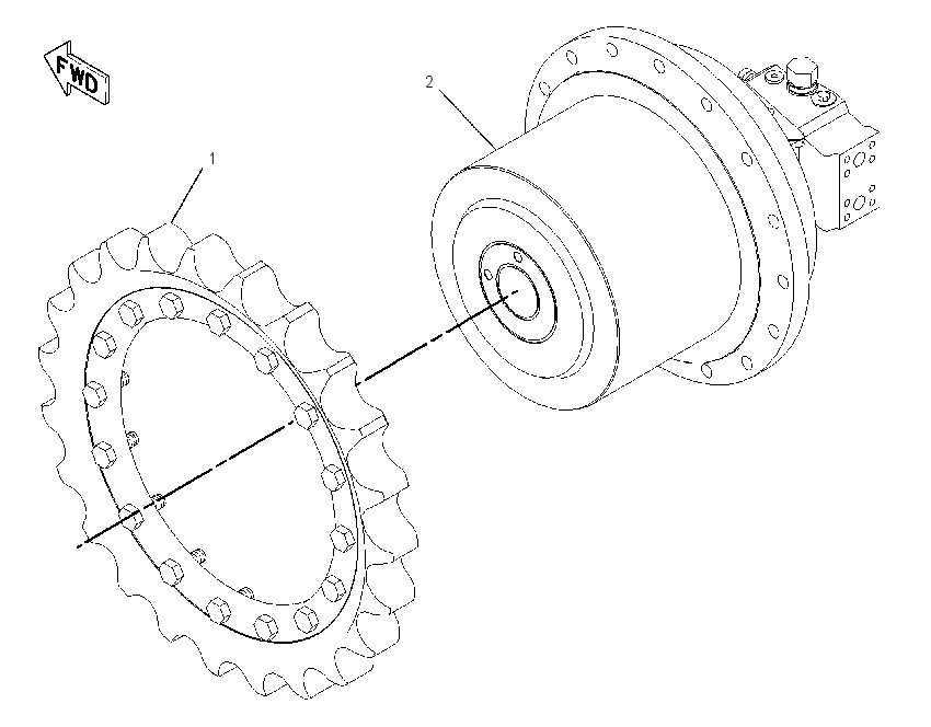 DRIVE AR-FINAL 1864150 CAT