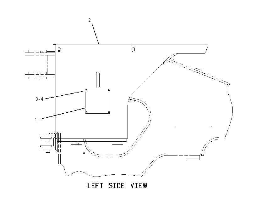 ENCLOSURE GP-HYDRAULIC TANK 2014768 CAT
