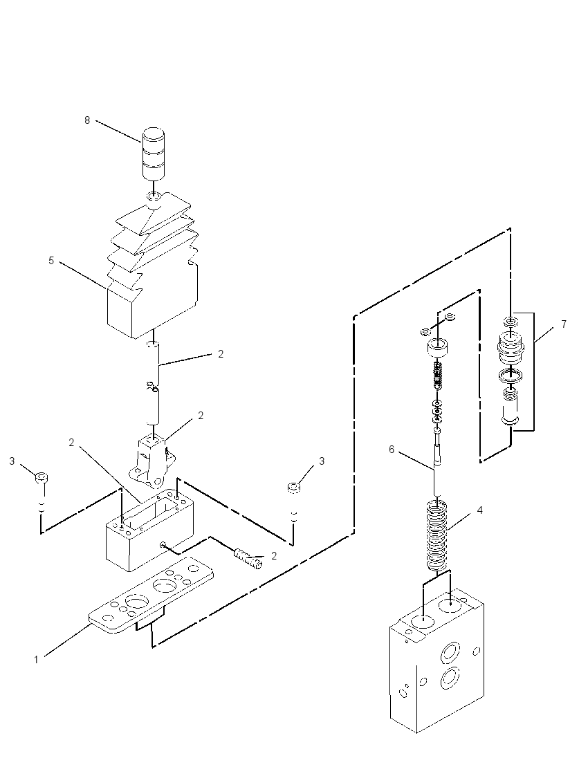 CONTROL GP-BLADE & STABILIZER 1148699 CAT