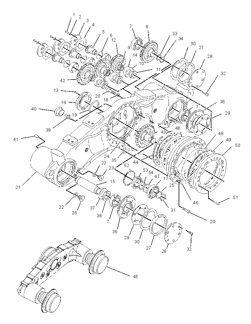 BOGIE GP-FRONT 1762866 CAT