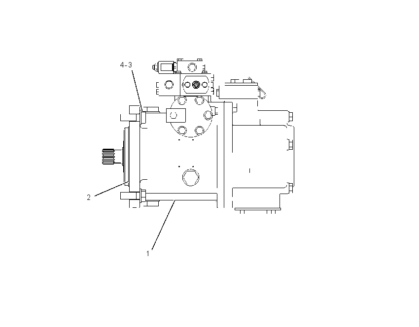 PUMP & MTG GP-IMPLEMENT 2031606 CAT