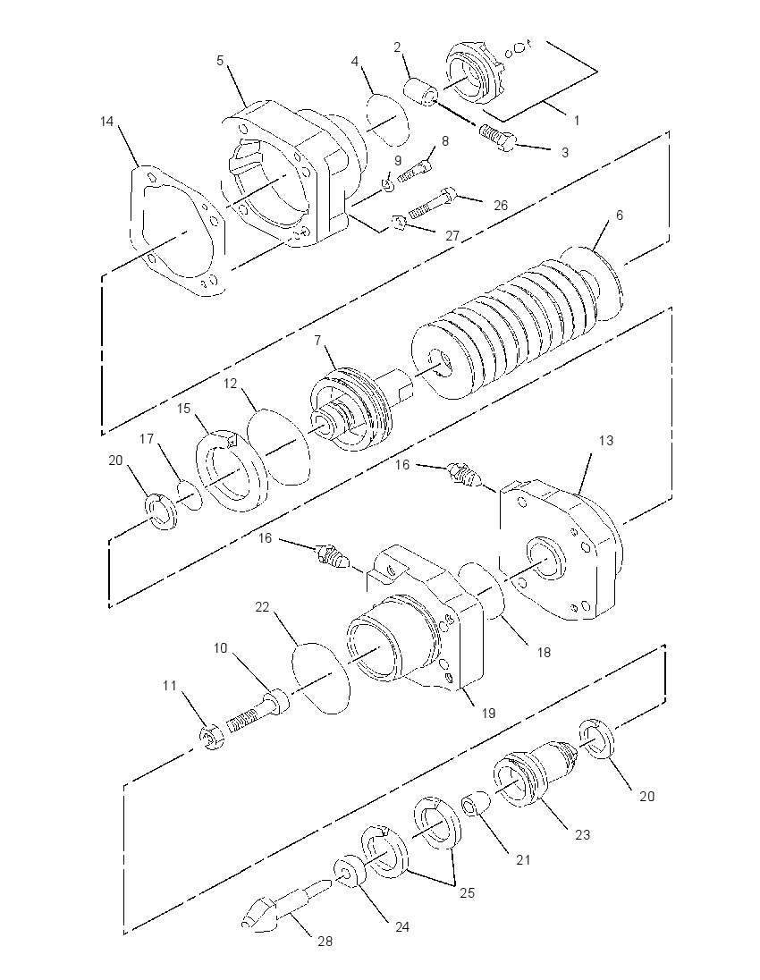 CYLINDER GP-BRAKE 1705085 CAT