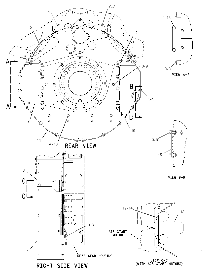 GUARD GP-FLYWHEEL 1281629 CAT