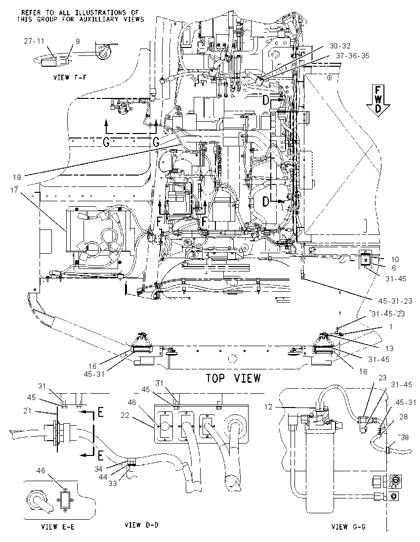 WIRING GP-TRACTOR 1587425 CAT
