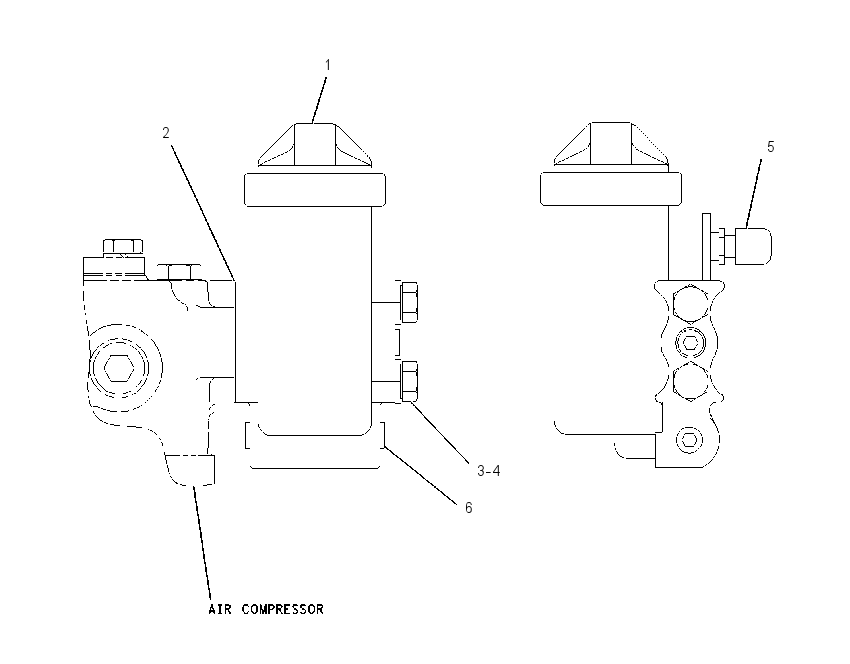 GOVERNOR GP-AIR COMPRESSOR 7E4832 CAT