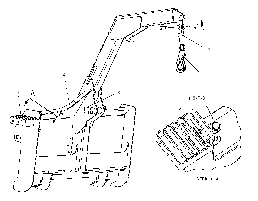 ARM GP-MATERIAL HANDLING 1797201 CAT