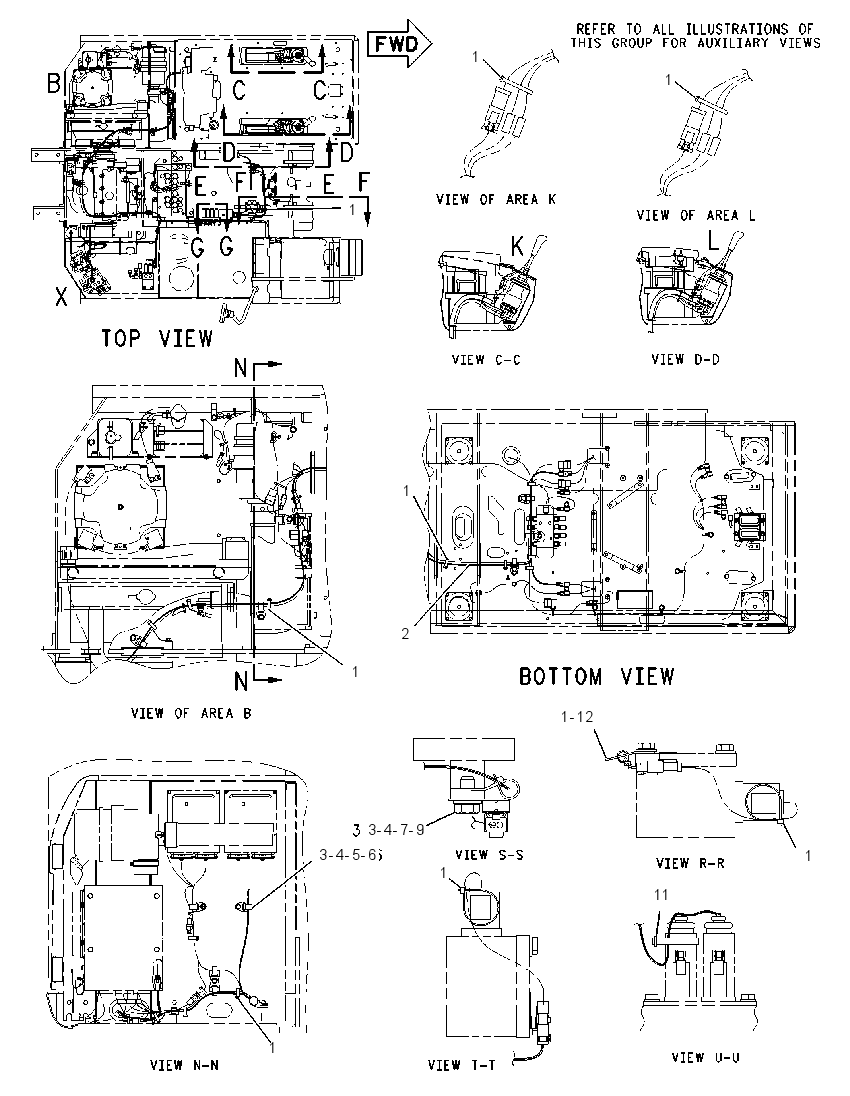WIRING GP-COMBINED FLOW 1974441 CAT
